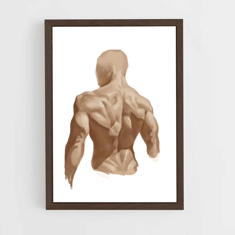 ap-back-1 cadre Bois foncé