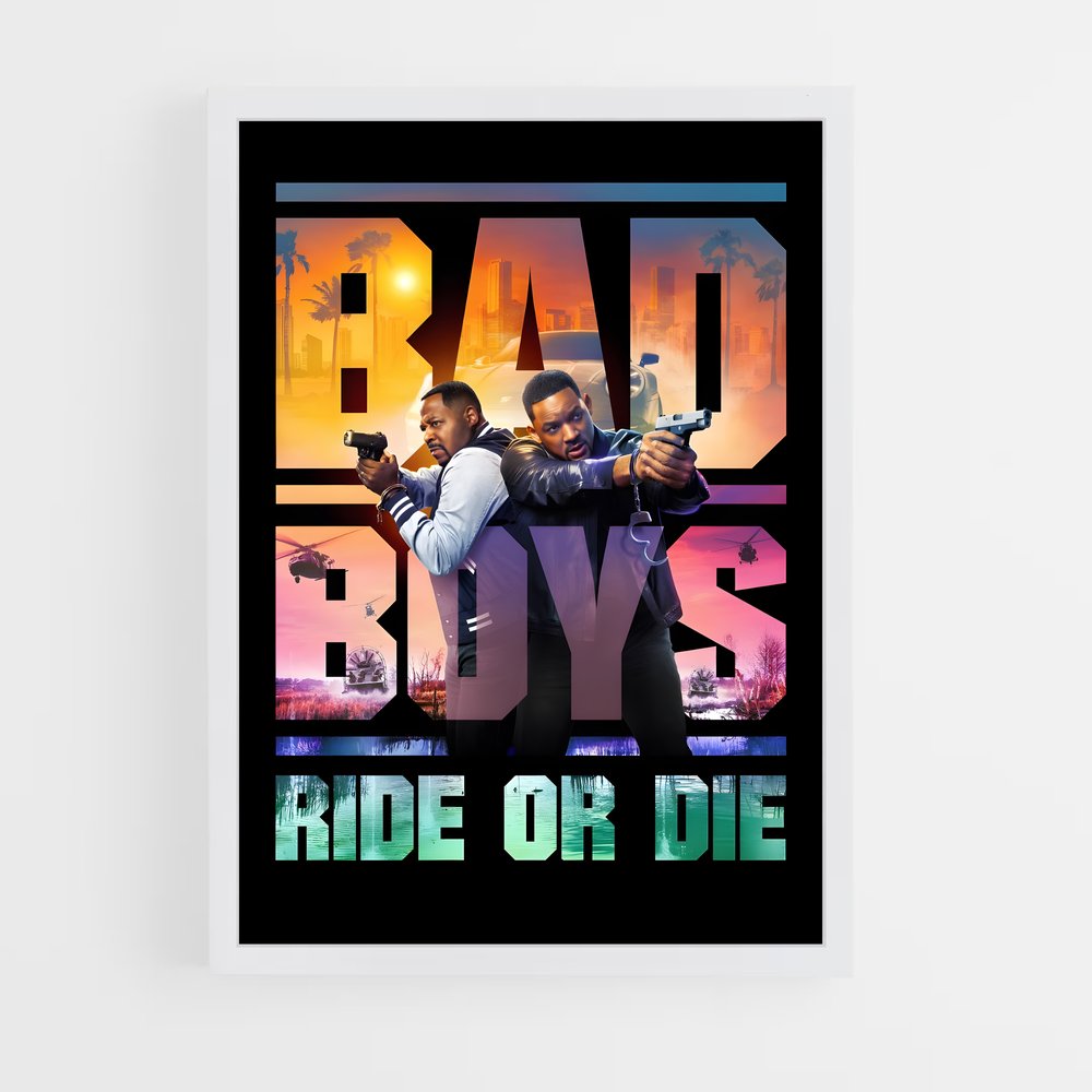 ap-bad boys-7 cadre Blanc