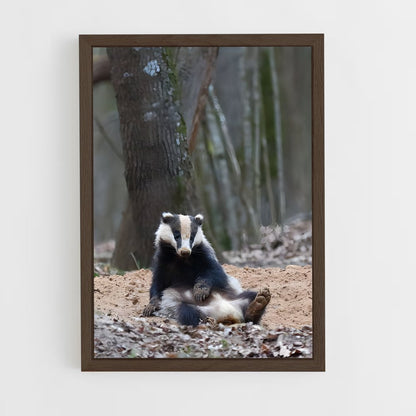 ap-badger-3 cadre Bois foncé