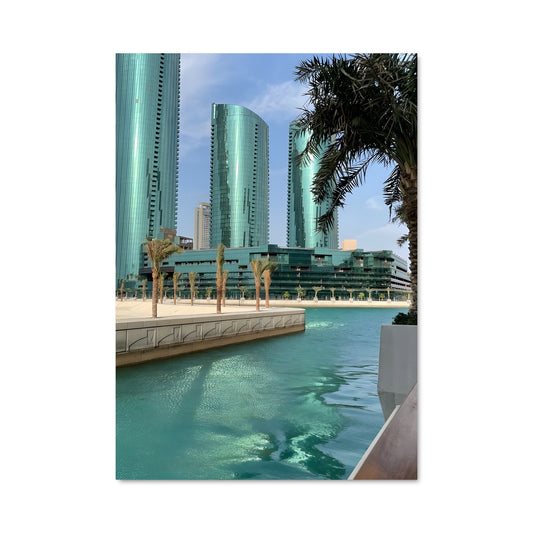 Poster Oasis de Dubaï