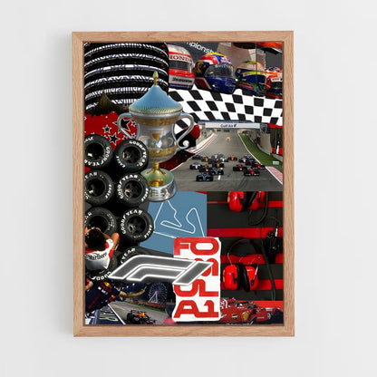 ap-bahrain grand prix-6 cadre Bois clair
