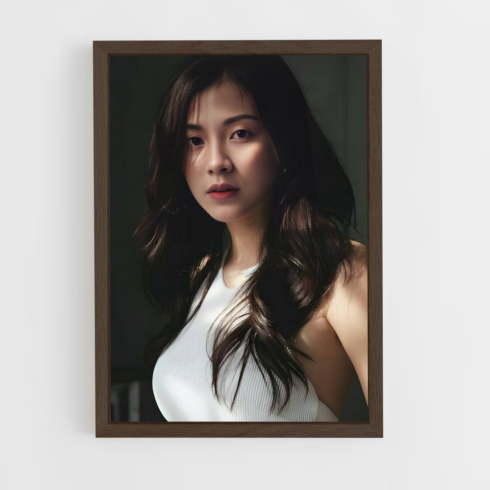 ap-baifern pimchanok-2 cadre Bois foncé