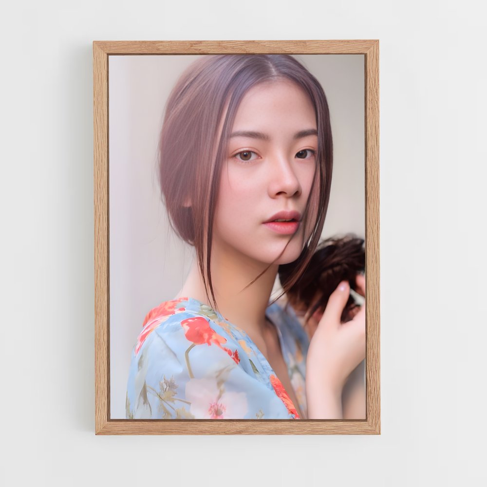 ap-baifern pimchanok-5 cadre Bois clair