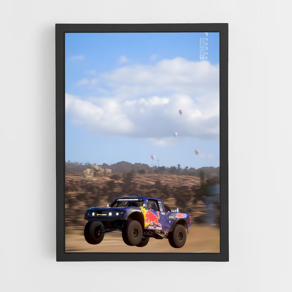 ap-baja 1000 trophy truck-1 cadre Noir