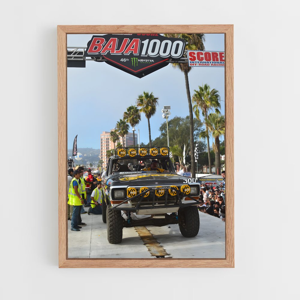 ap-baja 1000 trophy truck-3 cadre Bois clair