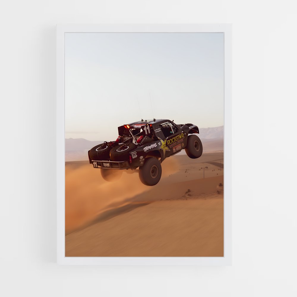 ap-baja 1000 trophy truck-6 cadre Blanc
