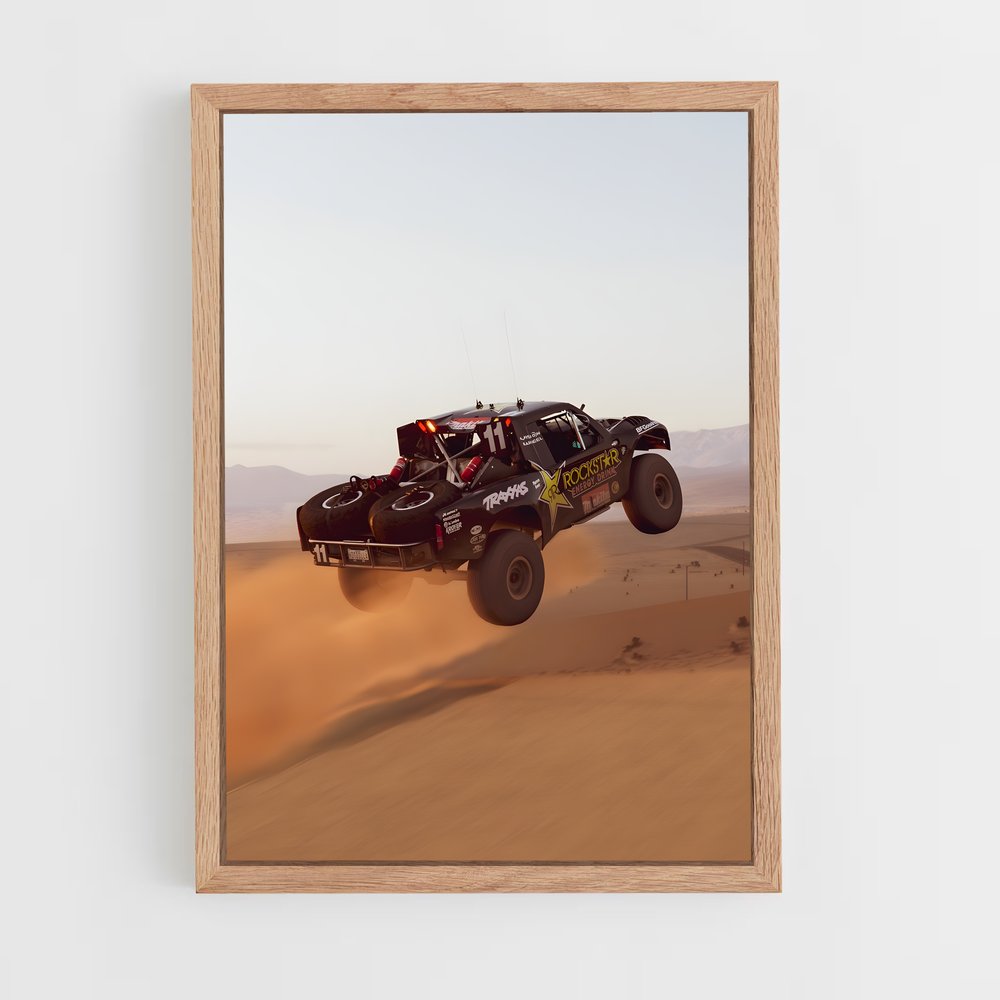 ap-baja 1000 trophy truck-6 cadre Bois clair