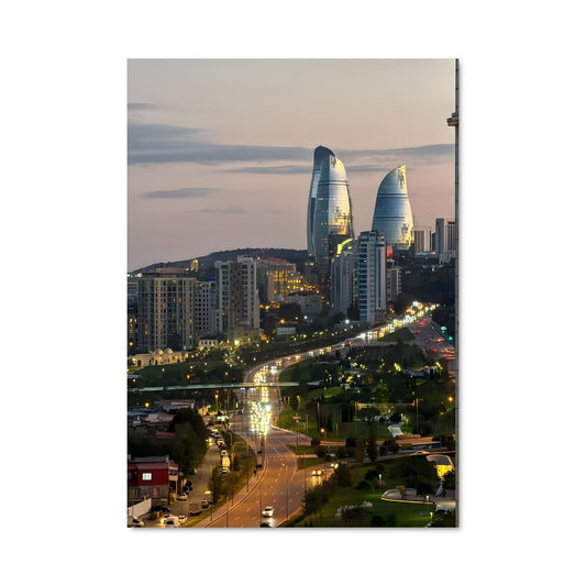 Poster Flamme de Baku