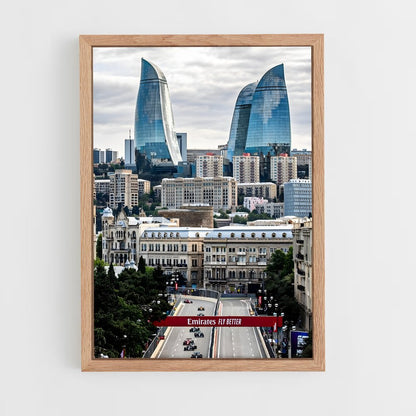 ap-baku city circuit azerbaijan-4 cadre Bois clair