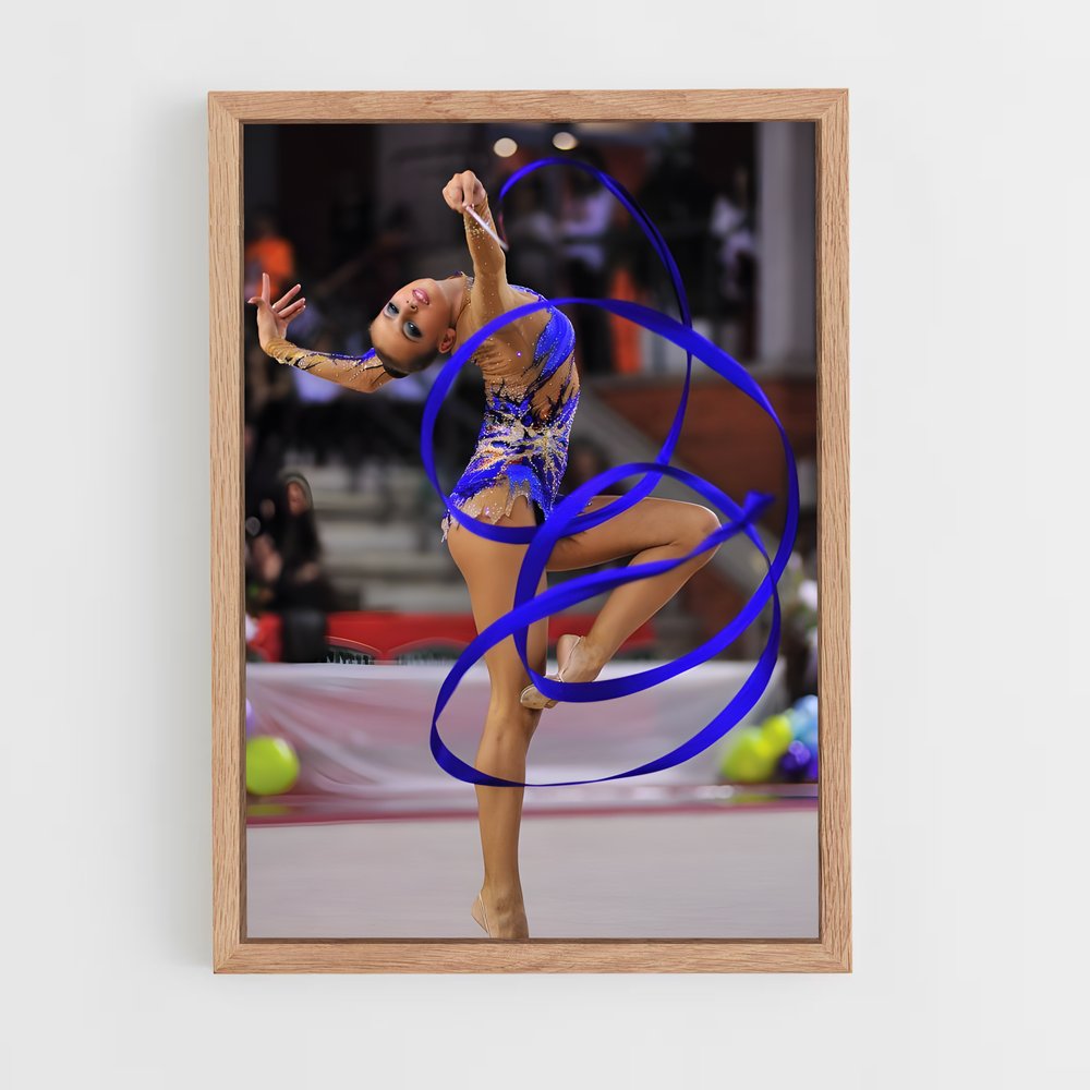 ap-ball rhythmic gymnastics-6 cadre Bois clair