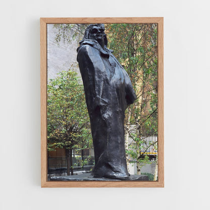 ap-balzac rodin-4 cadre Bois clair