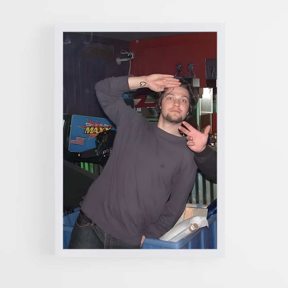 ap-bam margera-1 cadre Blanc
