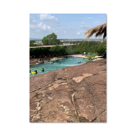 Poster Oasis de Rochers