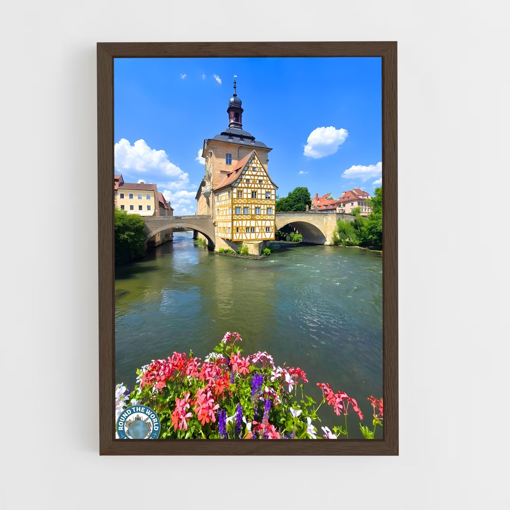 ap-bamberg old town-1 cadre Bois foncé
