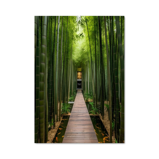 Poster Bamboo forest 94945