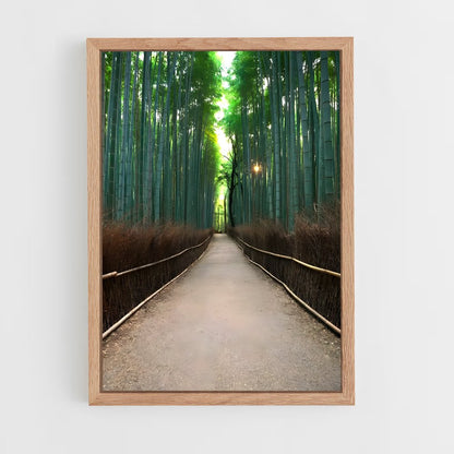 ap-bamboo forest-2 cadre Bois clair