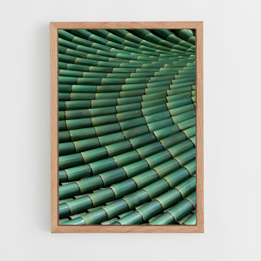 ap-bamboo patterns-3 cadre Bois clair