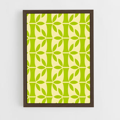 ap-bamboo patterns-6 cadre Bois foncé