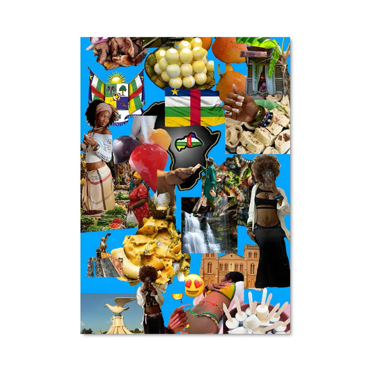 Poster Visages de Bangui