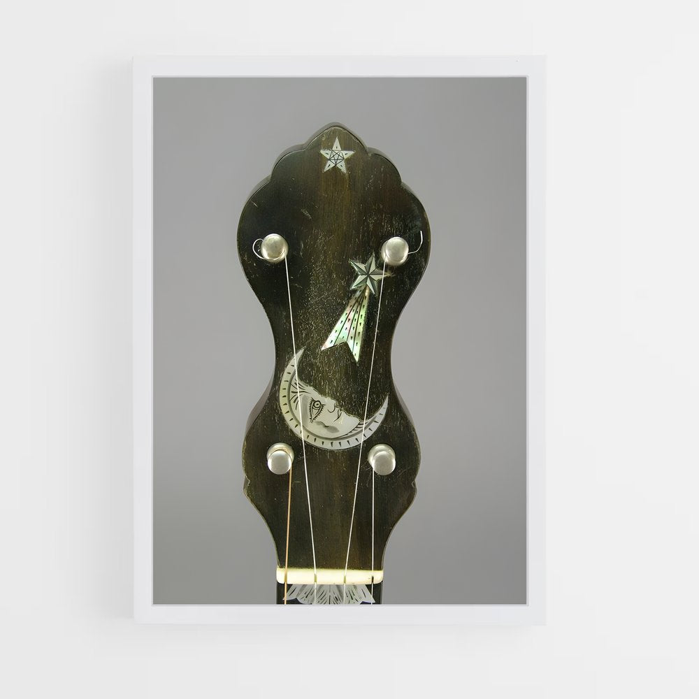 ap-banjo-5 cadre Blanc
