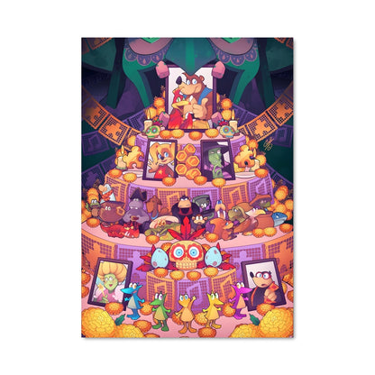 Poster Banjo et les Chats Enjoués