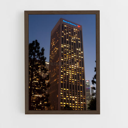 ap-bank of america-3 cadre Bois foncé