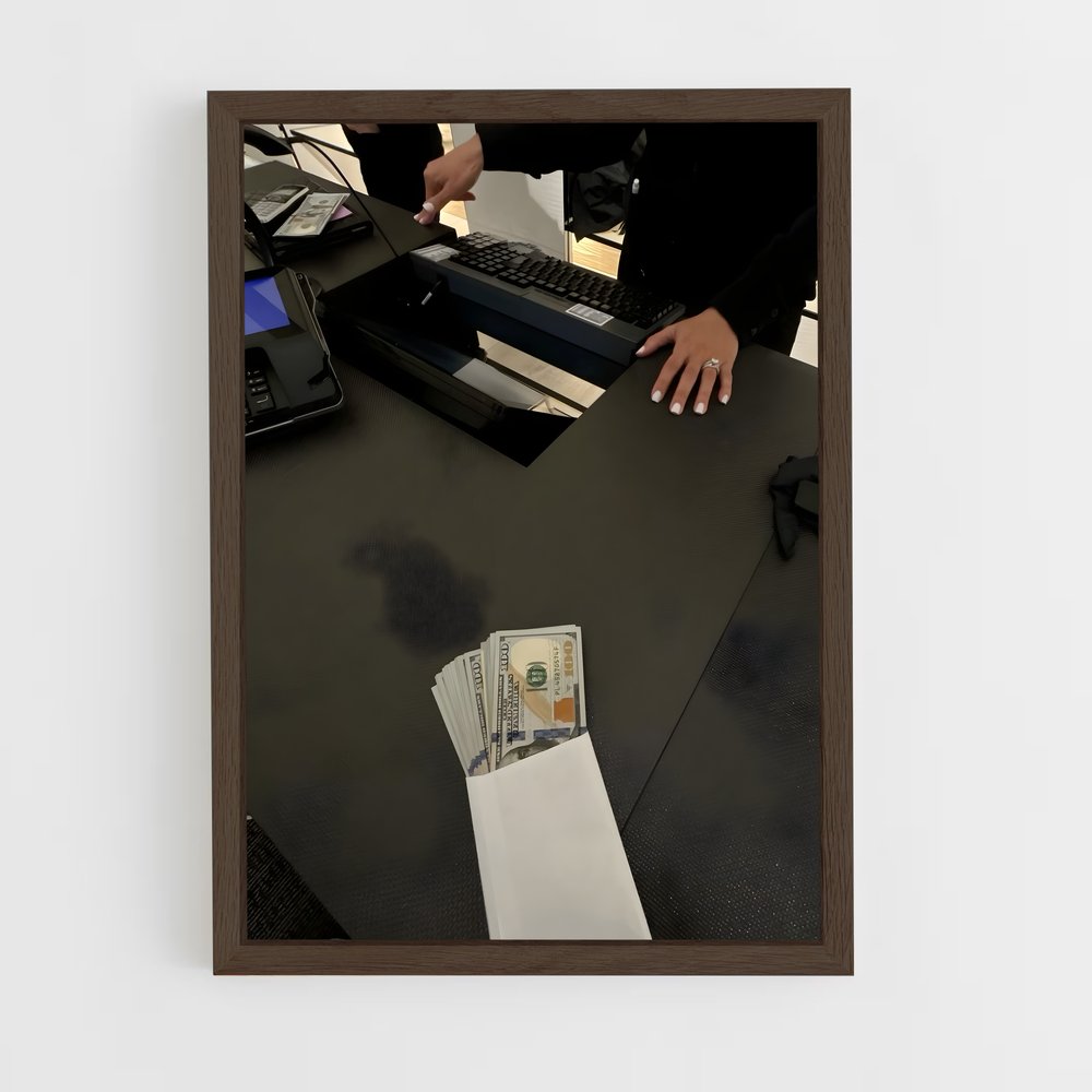 ap-banker-2 cadre Bois foncé