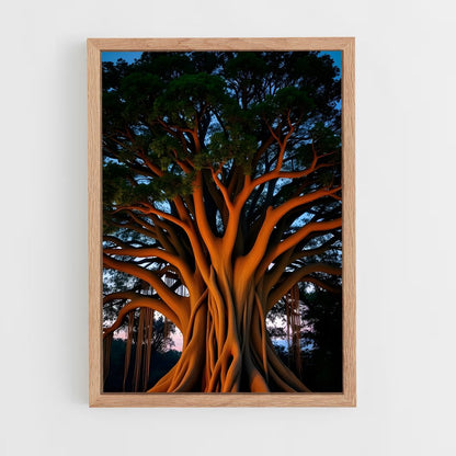 ap-banyan tree-8 cadre Bois clair