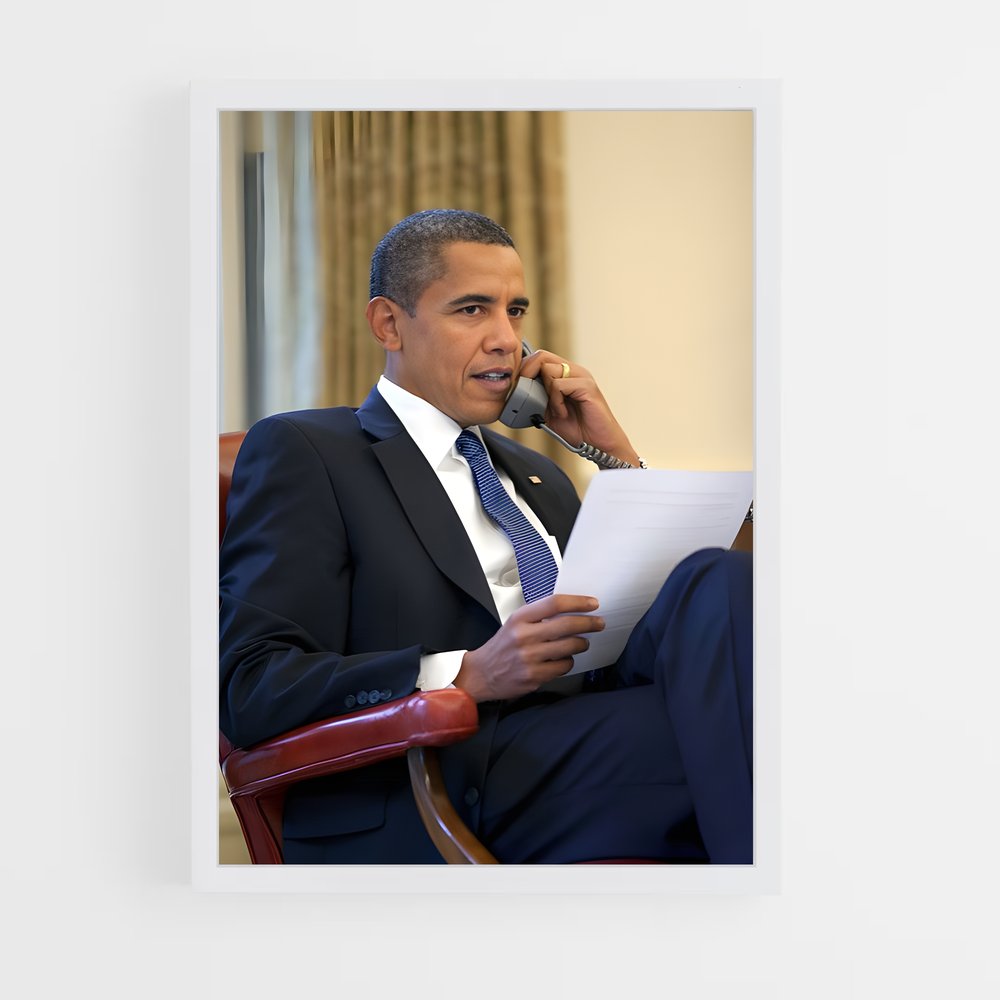 ap-barack obama-5 cadre Blanc