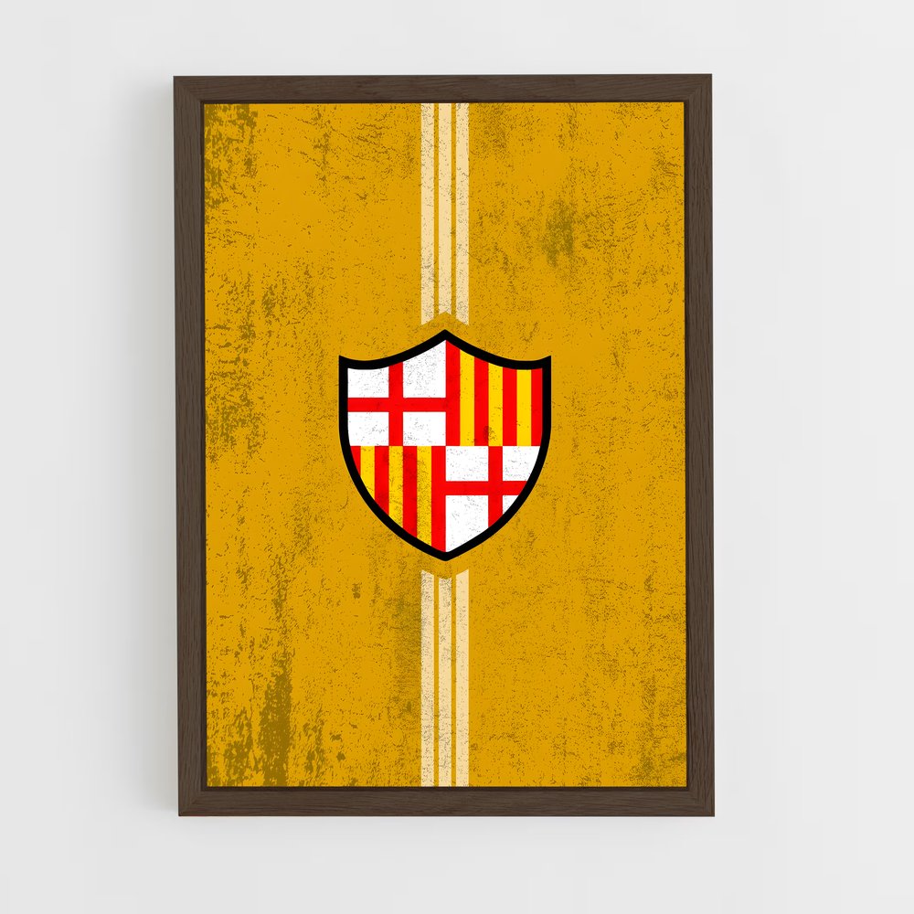 ap-barcelona sporting club-4 cadre Bois foncé