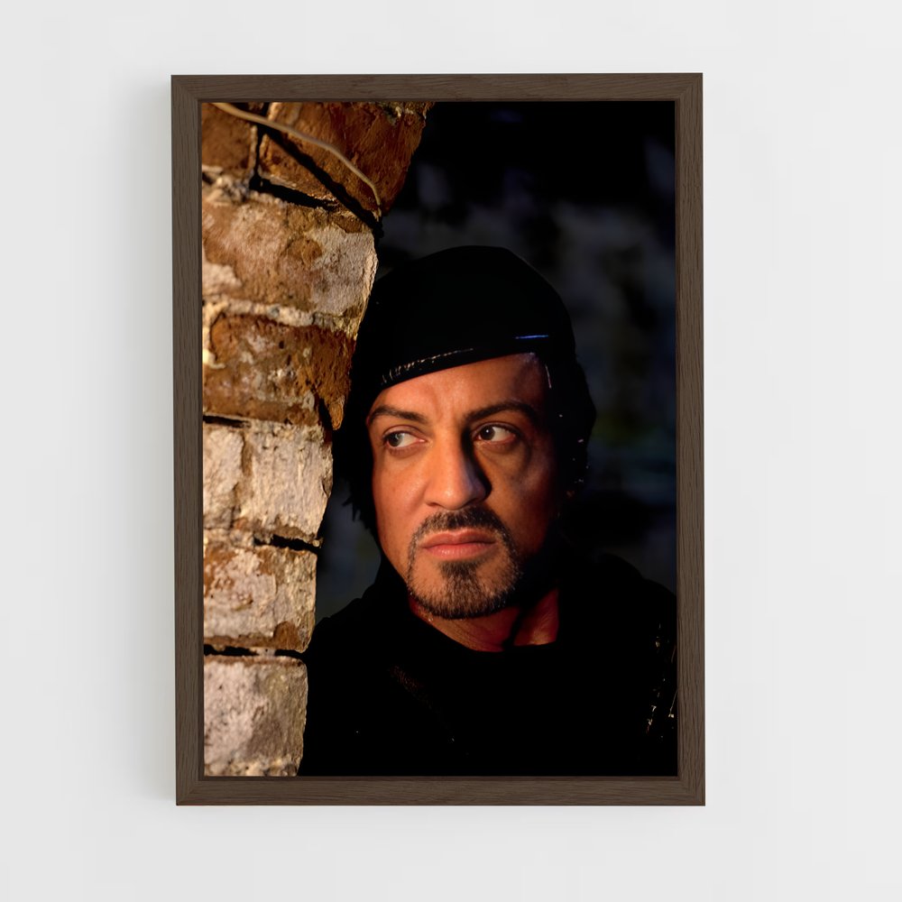 ap-barney ross-2 cadre Bois foncé