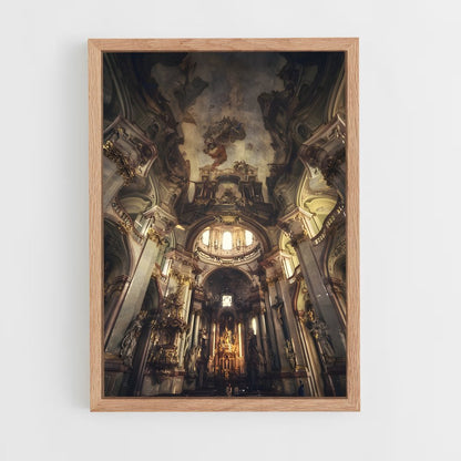 ap-baroque architecture-10 cadre Bois clair