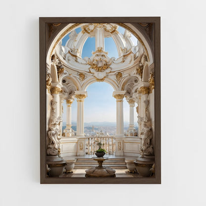 ap-baroque architecture-7 cadre Bois foncé