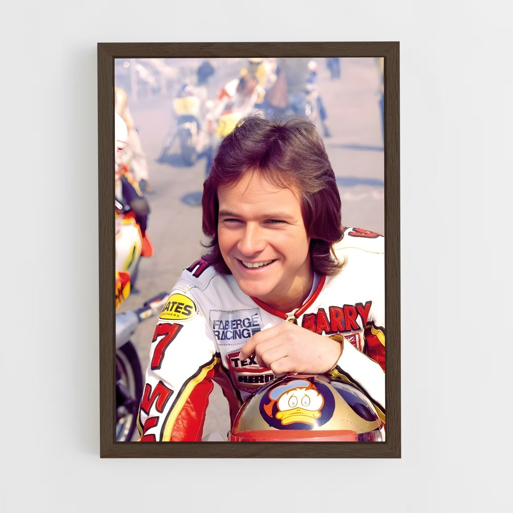 ap-barry sheene-4 cadre Bois foncé