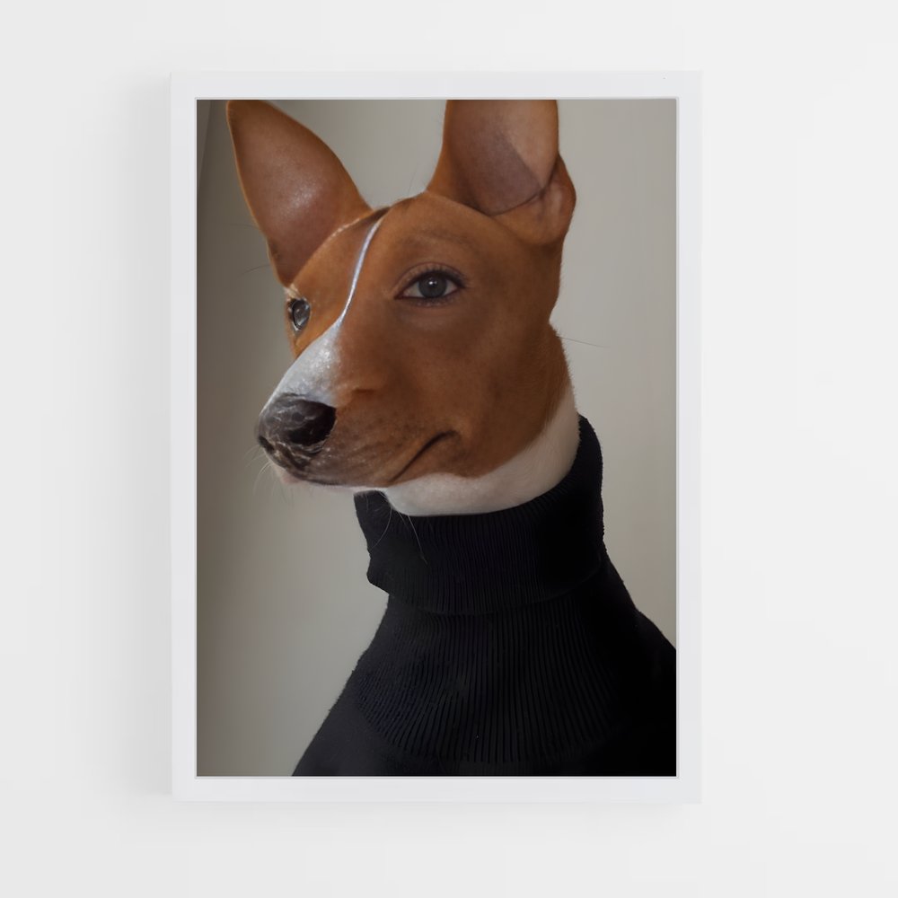 ap-basenji-4 cadre Blanc