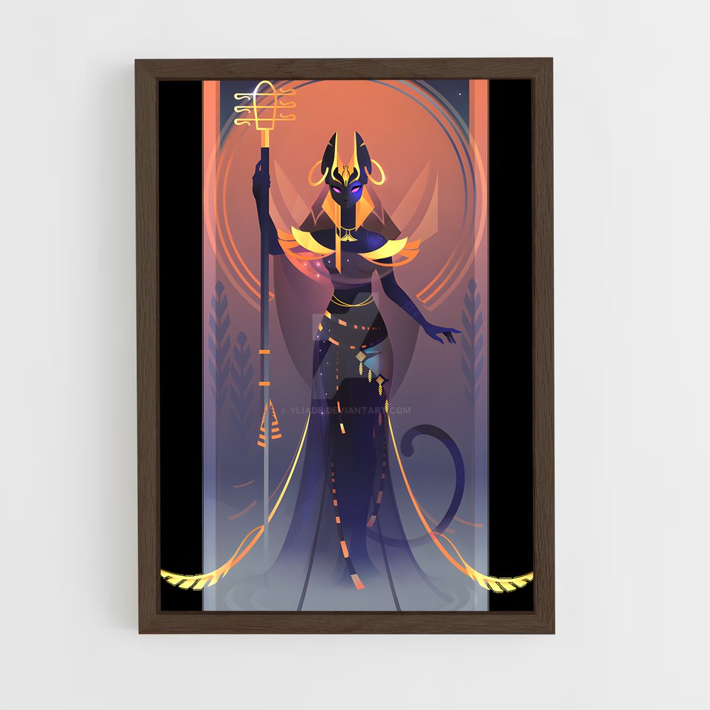 ap-bastet-7 cadre Bois foncé