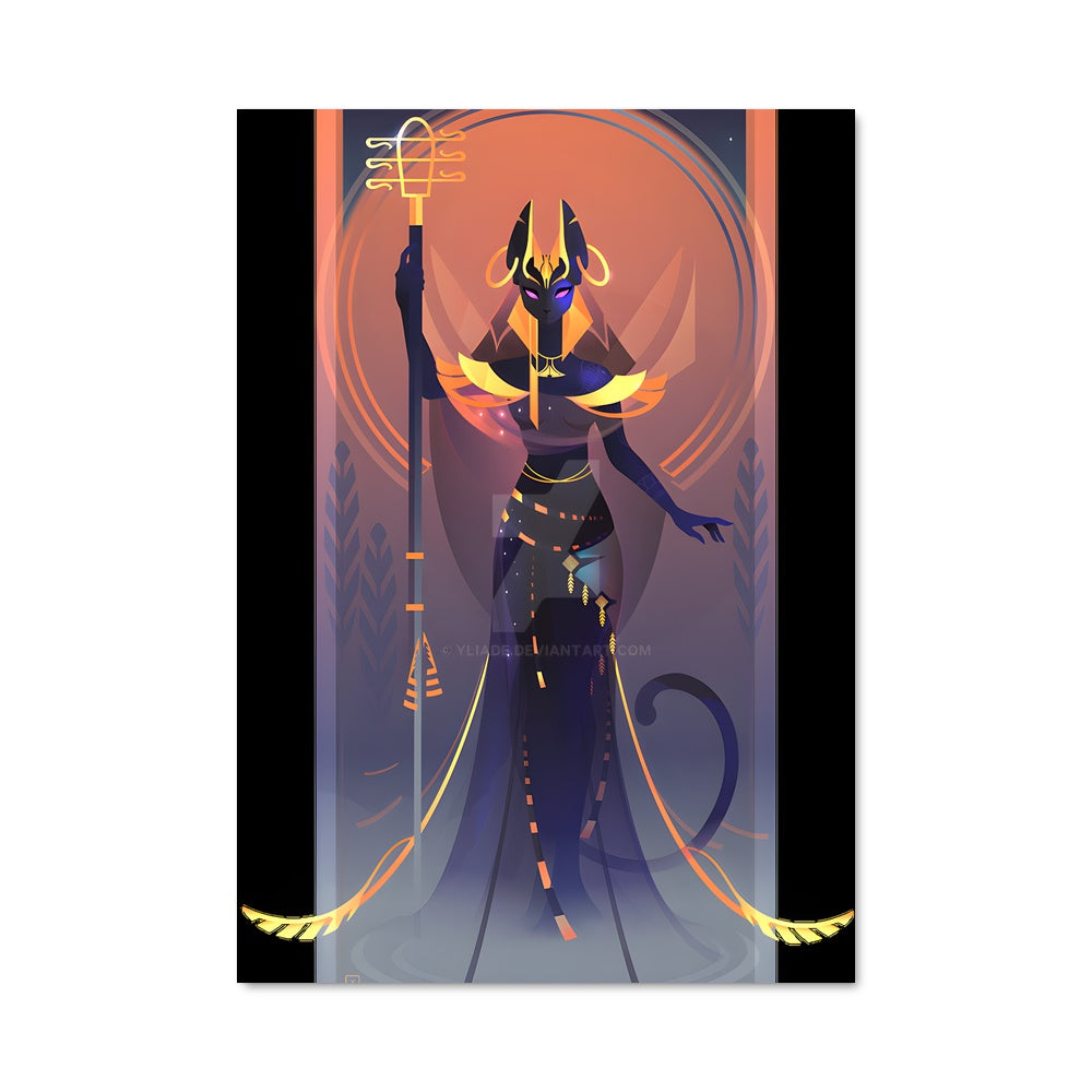 Poster Bastet en Majesté