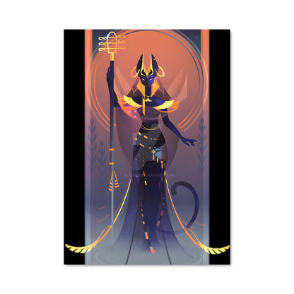 Poster Bastet en Majesté