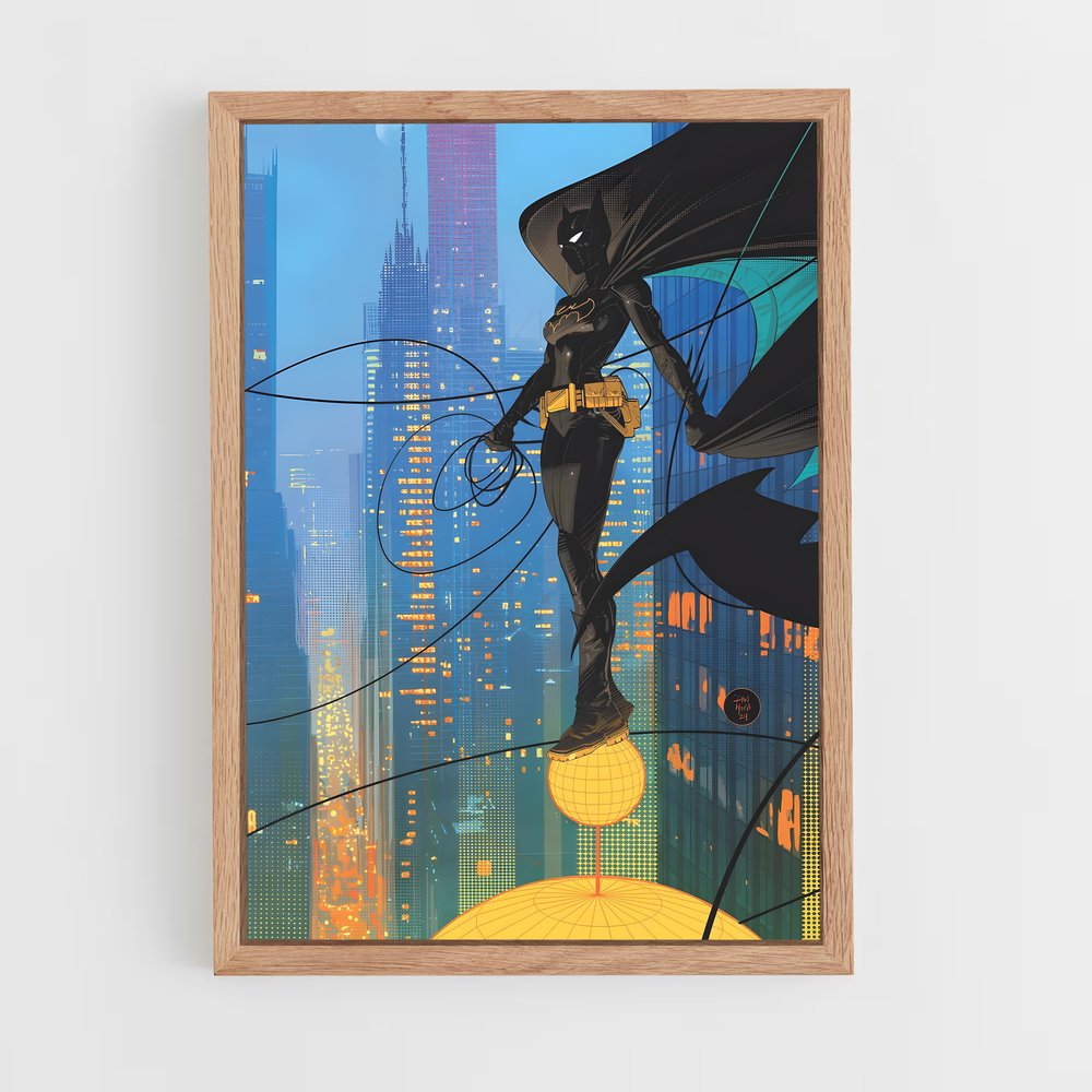 ap-batgirl-8 cadre Bois clair