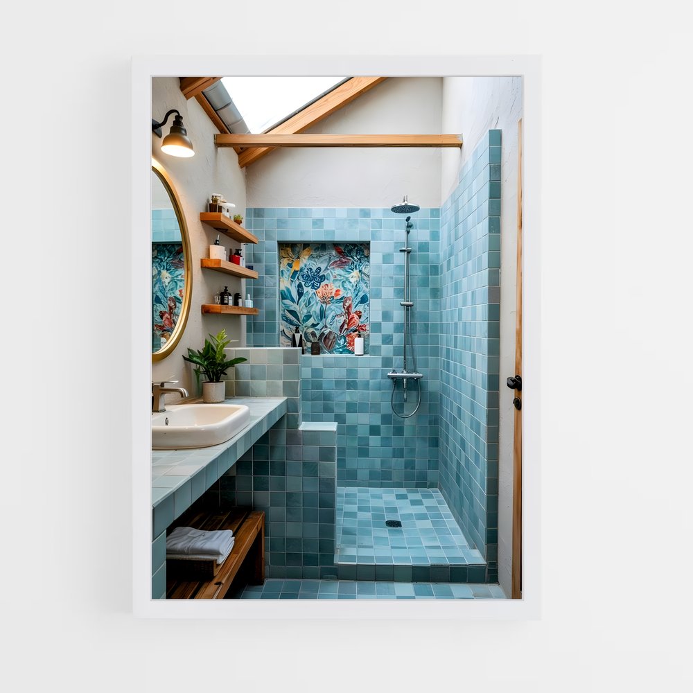 ap-bathroom-13 cadre Blanc