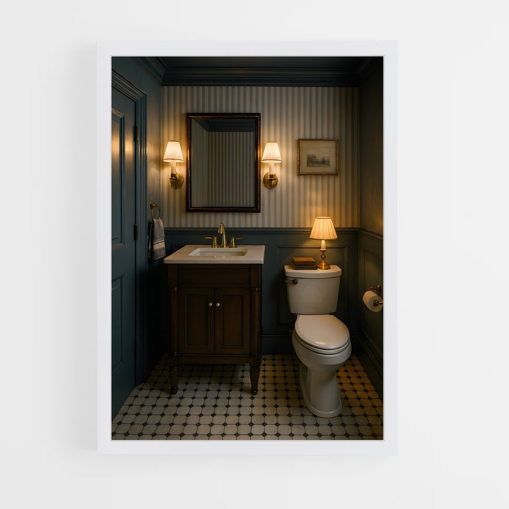 ap-bathroom-3 cadre Blanc