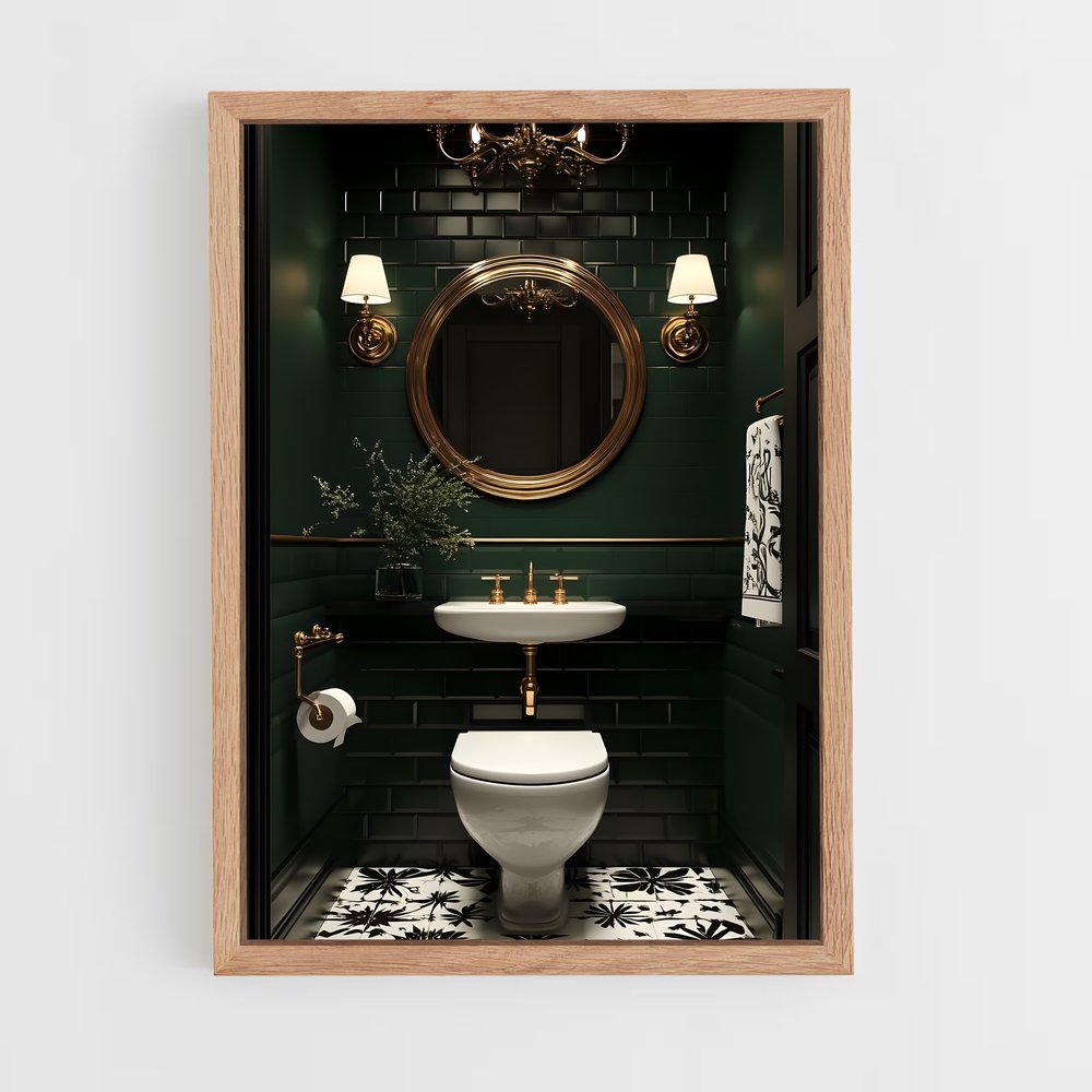 ap-bathroom-8 cadre Bois clair