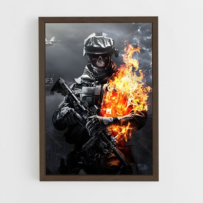 ap-battlefield-4 cadre Bois foncé