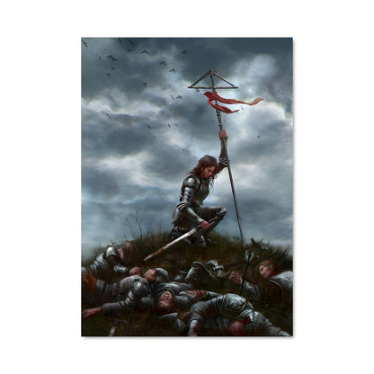 Poster La Charge du Chevalier