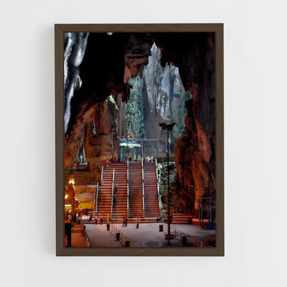 ap-batu caves-7 cadre Bois foncé