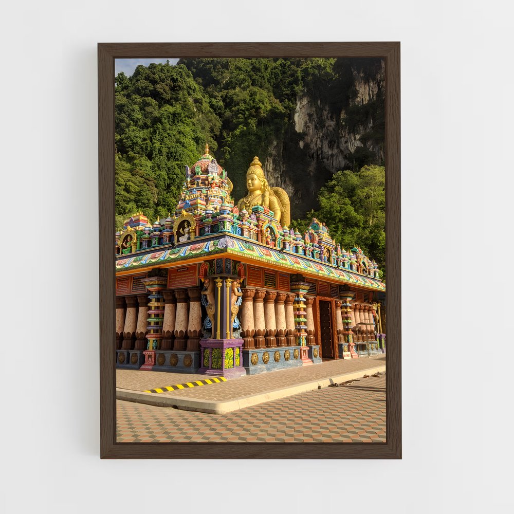 ap-batu caves-8 cadre Bois foncé
