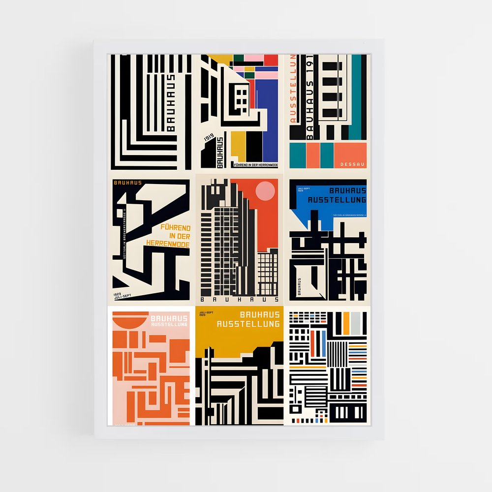 ap-bauhaus-8 cadre Blanc