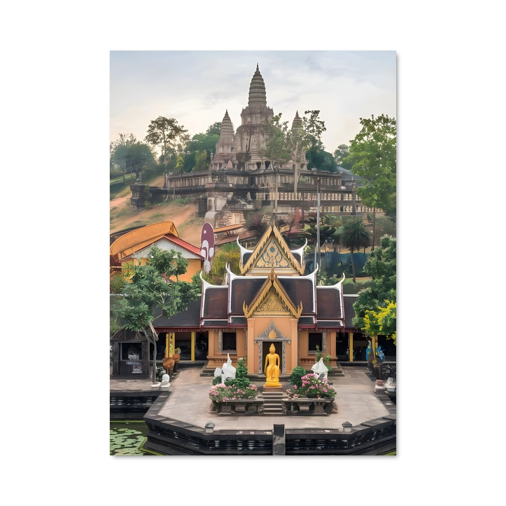 Poster Temple de Bayon