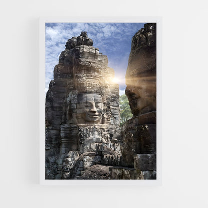 ap-bayon temple-2 cadre Blanc