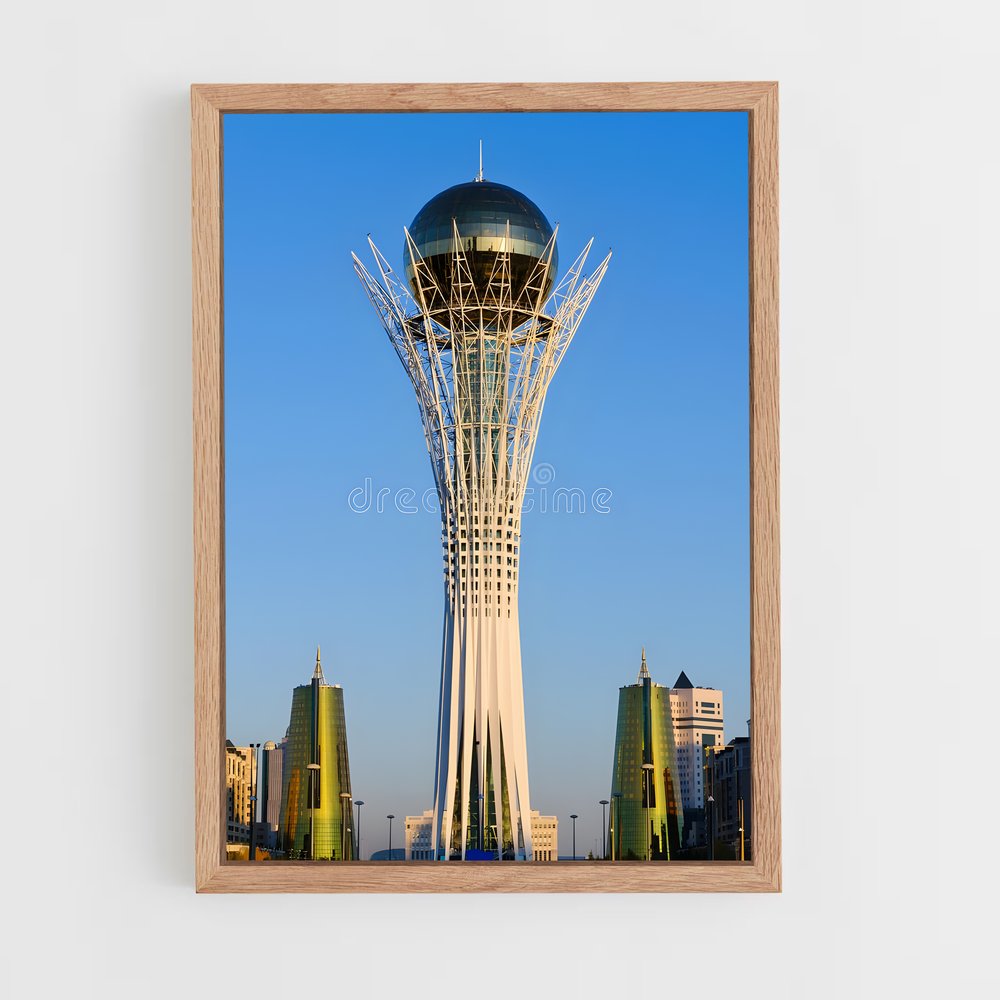 ap-bayterek tower-1 cadre Bois clair